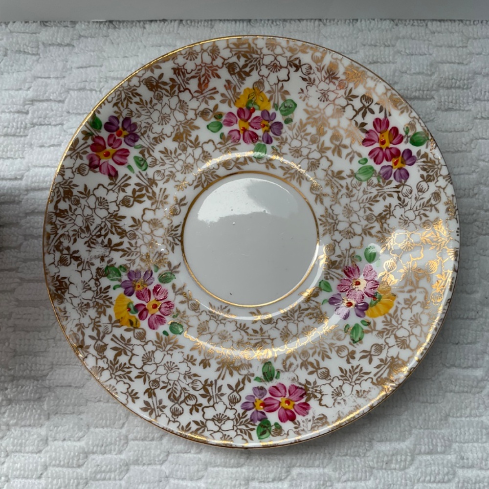 Phoenix Bone China - T. F. & S. Ltd - Teacup and Saucer Made in England - Picture 8 of 16